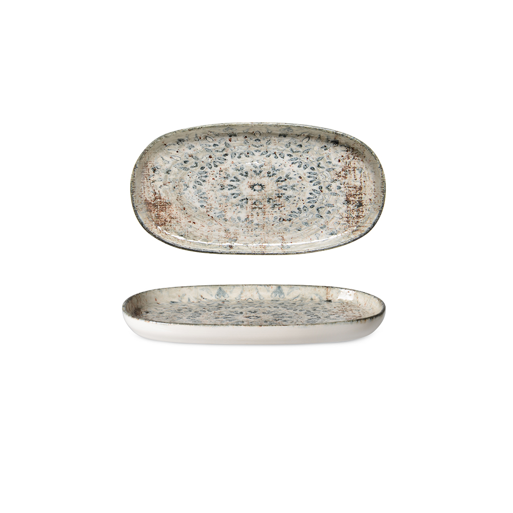 Toledo Fade Oval Plate